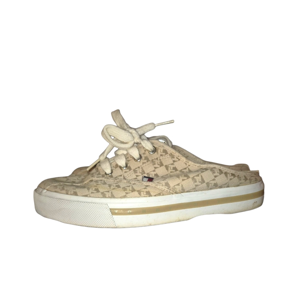 Tommy Hilfiger Tan Slip-On Shoes - Picture 4 of 10